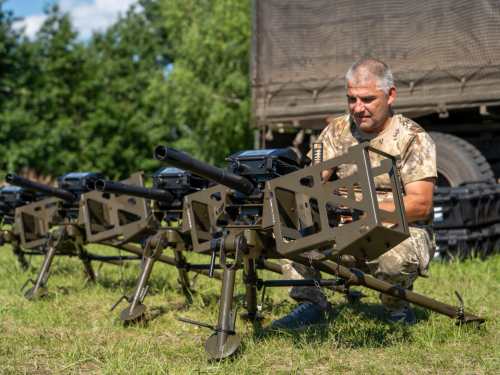 Повернись живим і ОККО передали гранатомети бригаді ТрО з Дніпропетровщини