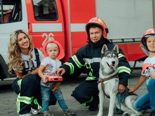 Семья спасателя из Кривого Рога победила в областном фотоконкурсе среди сотрудников ГСЧС (ФОТО)