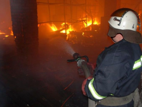 В Долгинцевском районе Кривого Рога ночью загорелся дом
