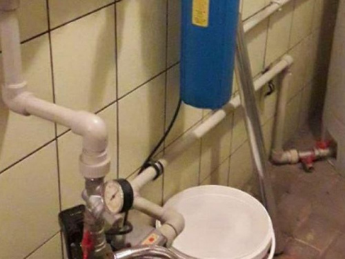 В Кривом Роге горводоканал объявил войну незаконно установленным насосам