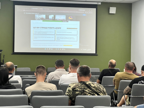 Криворізькі ветерани долучилися до онлайн-воркшопу із практичного застосування ШІ