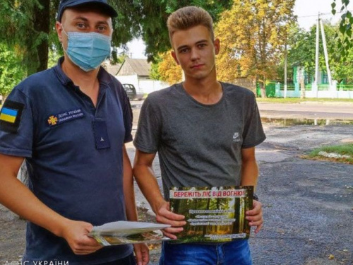 У Криворізькому районі вогнеборці закликають громадян припинити спалювати природні екосистеми