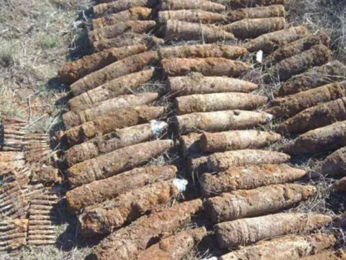 В селе Ингулец прозвучал взрыв: под Кривым Рогом ликвидировали 139 боеприпасов (фото)