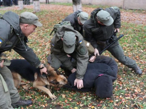 В Кривом Роге полиция и Нацгвардия подавили бунт в суде и оказали помощь потерпевшим