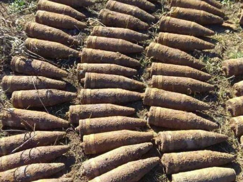 Под Кривым Рогом местный житель обнаружил более полсотни боеприпасов