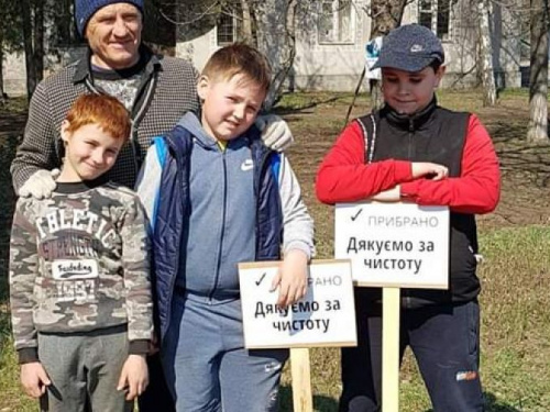 Громада Новополья под Кривым Рогом присоединилась к экоакции (фото)