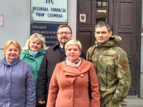 Мамы криворожских бойцов АТО в Варшаве рассказали о войне в Украине (фото)