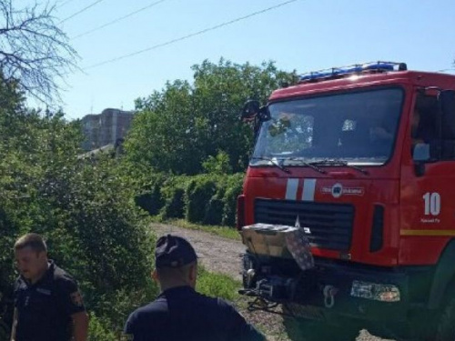 Подразделения МЧС принимают активное участие в борьбе с ликвидацией непогоды в Кривом Роге