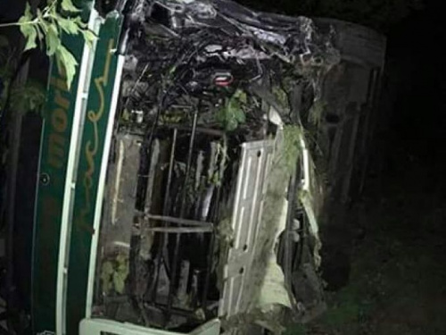 ДТП на Днепропетровщине с участием автобуса - пострадали 15 человек (ФОТО)