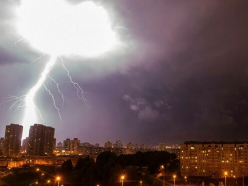 По Днепропетровской области объявлено штормовое предупреждение