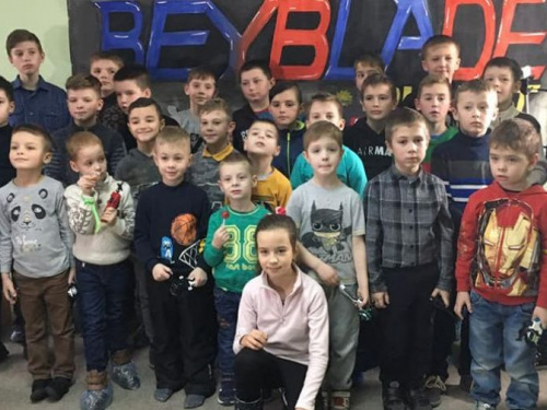 В Кривом Роге состоялся турнир по увлекательной игре Бейблейд
