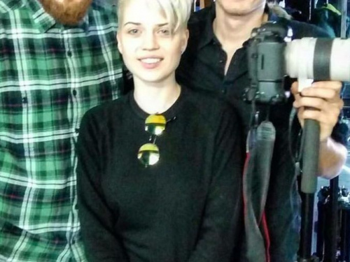 Певица из Кривого Рога записала песню с Сашком Положинским