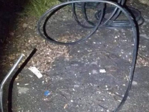 В Кривом Роге "металлиста" задержали на месте преступления 