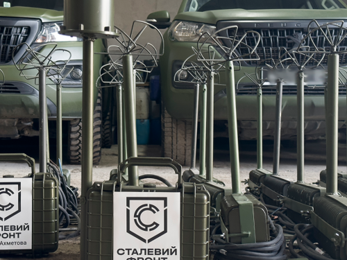 Метінвест передав Нацгвардії нову партію систем для радіоелектронного захисту