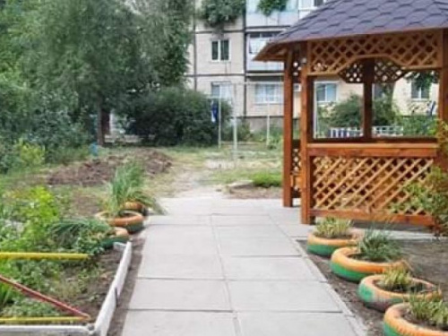 В Кривом Роге воплотили в жизнь проект-победитель конкурса "Сто дворов" (фото)