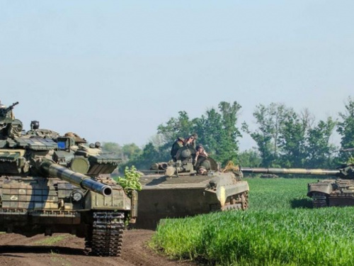 Танковая бригада Кривого Рога показала, как отбивать атаки противника (фото)