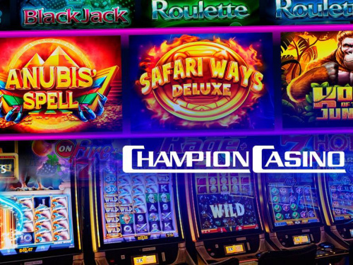 Інформація від Champion Casino — про ігрові автомати та їхню історію розвитку