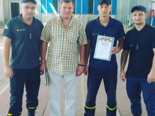 Спасатель из Кривого Рога "перекараулил" всех на Всеукраинских соревнованиях