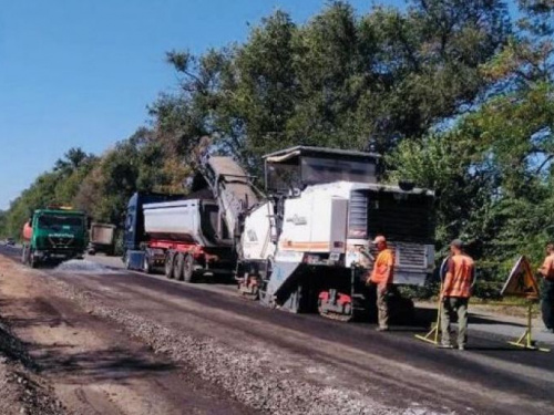 На трассе Кривой Рог- Днепр начались ремонтные работы