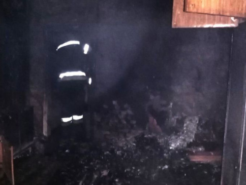 В Кривом Роге во время пожара в частном доме погиб мужчина