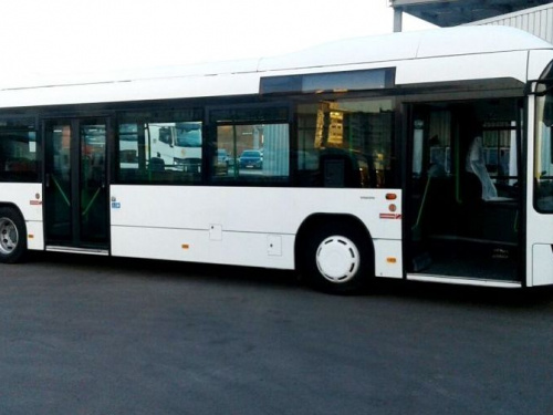 В Кривом Роге перевозчик похвастался новым автобусом