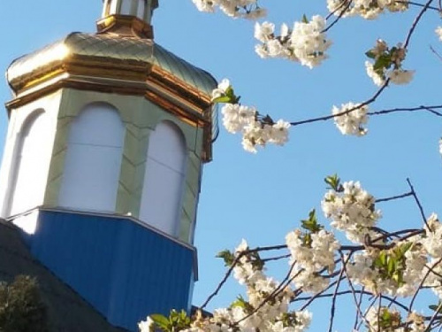 В храме Кривого Рога появились паучки, плетущие маскировочные сети (фото)