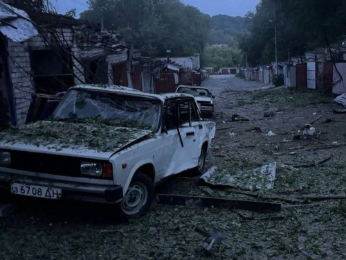 Наслідки ворожого удару, фото пресслужби Дніпропетровської ОВА 