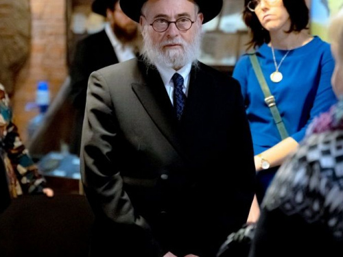 Кривой Рог посетил главный раввин Нидерландов