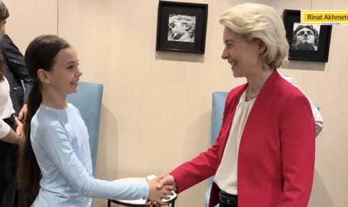 Урсула фон дер Ляєн розповіла Європарламенту про Сашу Паскаль та її «Танець свободи»