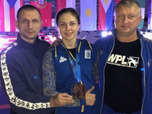 Криворожанка на чемпионате мира по женской борьбе завоевала бронзу (фото)