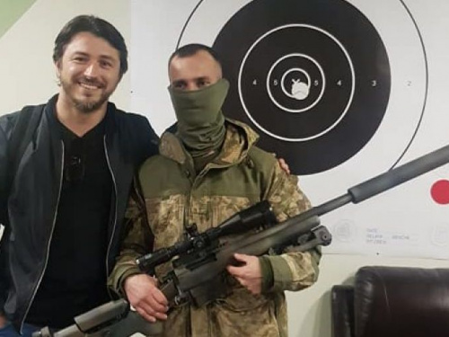 Снайперы 17-й ОМТБр Кривого Рога получили мощный снайперский комплекс, - шоумен Сергей Притула