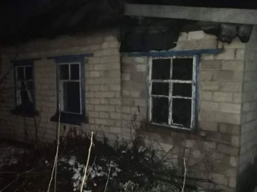 Пожар унес ещё одну жизнь под Кривым Рогом (фото)