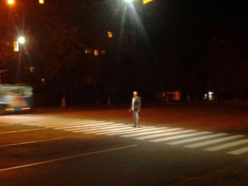 На пешеходных переходах Кривого Рога станет безопасней, там установят освещение