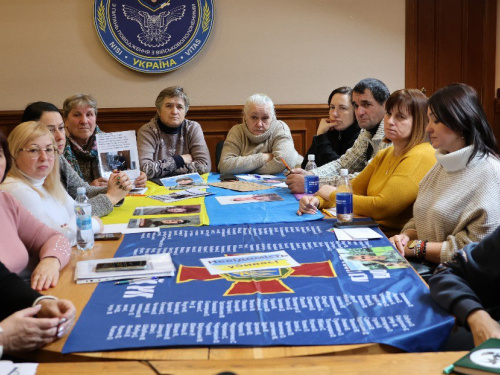 Зустріч з родичами полонених, фото Криворізької бригади НГУ