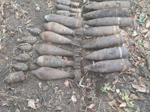 Тайны Криворожской земли: специалисты историко-поисковиковой группы обнаружили 27 боеприпасов (фото) 