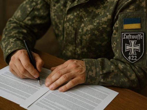 В пошуках діловода, фото  422-го ОББС Luftwaffe