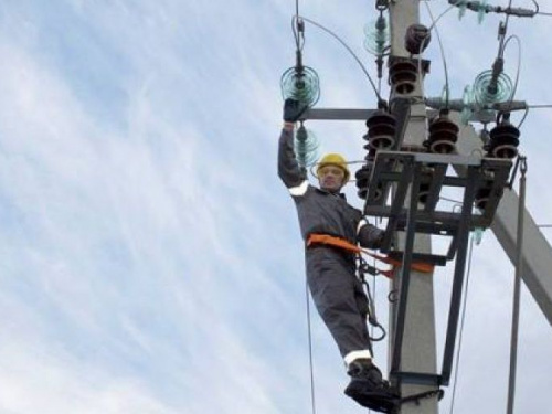 В Кривом Роге без света остаются 1710 абонентов