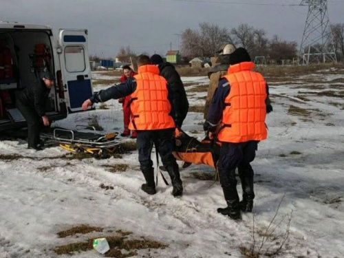 В Кривом Роге тонкий лед унес жизни двоих людей