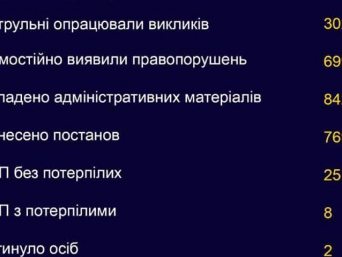 Патрульная полиция Кривого Рога за неделю выявила 41-го пьяного водителя (ИНФОГРАФИКА)