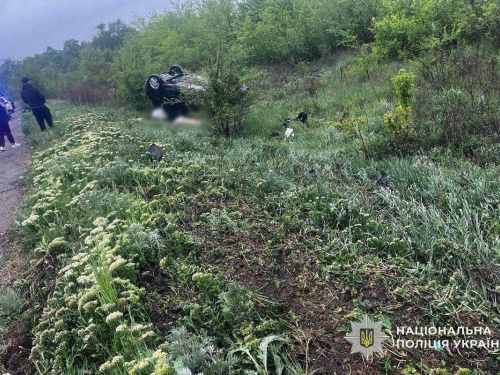 Смертельне ДТП, фото Національної поліції 