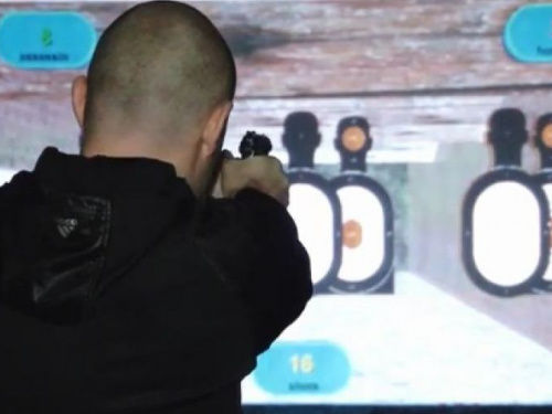 В Кривом Роге открыли современный мультимедийный тир для будущих полицейских (фото)