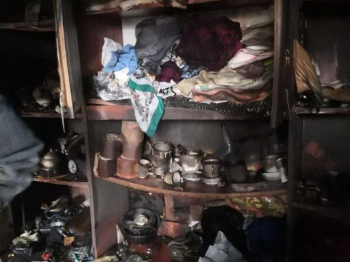 В Кривом Роге при тушении пожара спасатели обнаружили тело мужчины