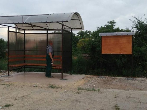 В центральном районе Кривого Рога  появились две новые остановки (ФОТО)