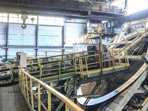 ЦГОК установил новое оборудование на фабрике окомкования