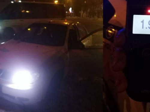 Погоня в Кривом Роге: полицейские задержали пьяного водителя