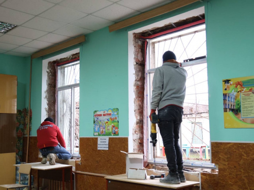 Ремонтні роботи, фото управління преси Криворізького міськвиконкому