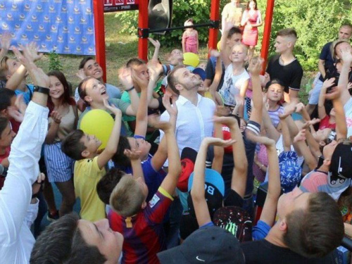 В Кривом Роге откроются стразу три современные площадки для занятий спортом всей семьёй (фото, видео)