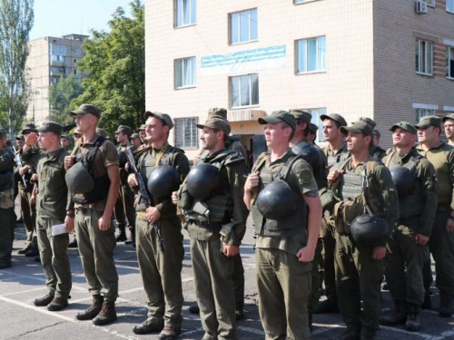 Гвардейцы из Кривого Рога вернулись домой из зоны проведения операции Объединенных сил