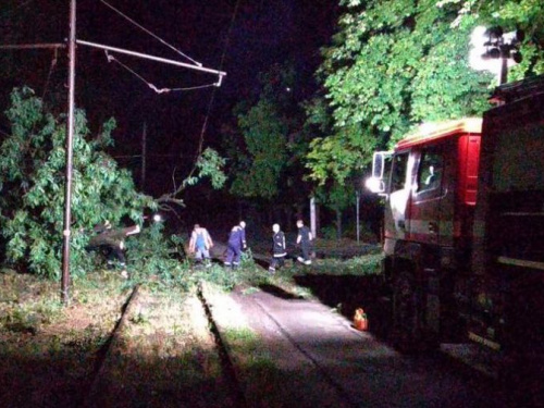 В Кривом Роге с последствиями стихии борются более 400 коммунальщиков