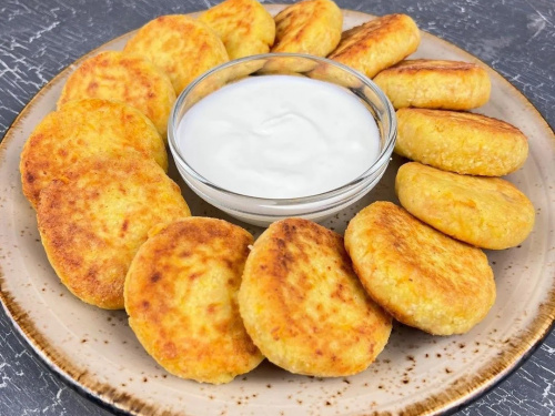 Сирники з гарбуза - фото з особистого архіву Єлизавети Глінської